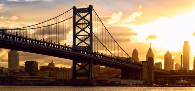 Ben Franklin Bridge, Philadelphia